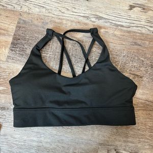 Zyia Size M Black Sports Bra